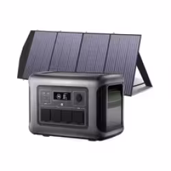 Central eléctrica portátil con panel solar (1600W/1056Wh)